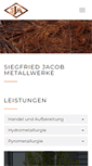 Mobile Screenshot of jacobmetall.de